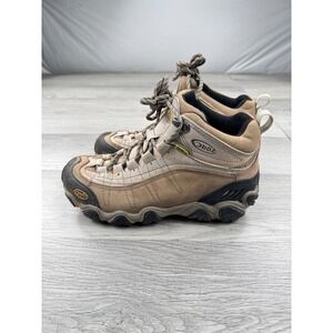 Oboz Yellowstone II Mid Hiking Boots Women's Shoes Brown Outdoors Size 7